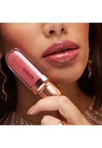 KIKO Milano GOLDEN OASIS 3D HYDRA LIP GLOSS - Läppglans - brune rose