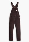 RED TAB™ OVERALLS - Denim Dungarees - black coffee