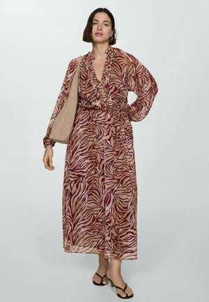 Mango Maxi-jurk - ochre
