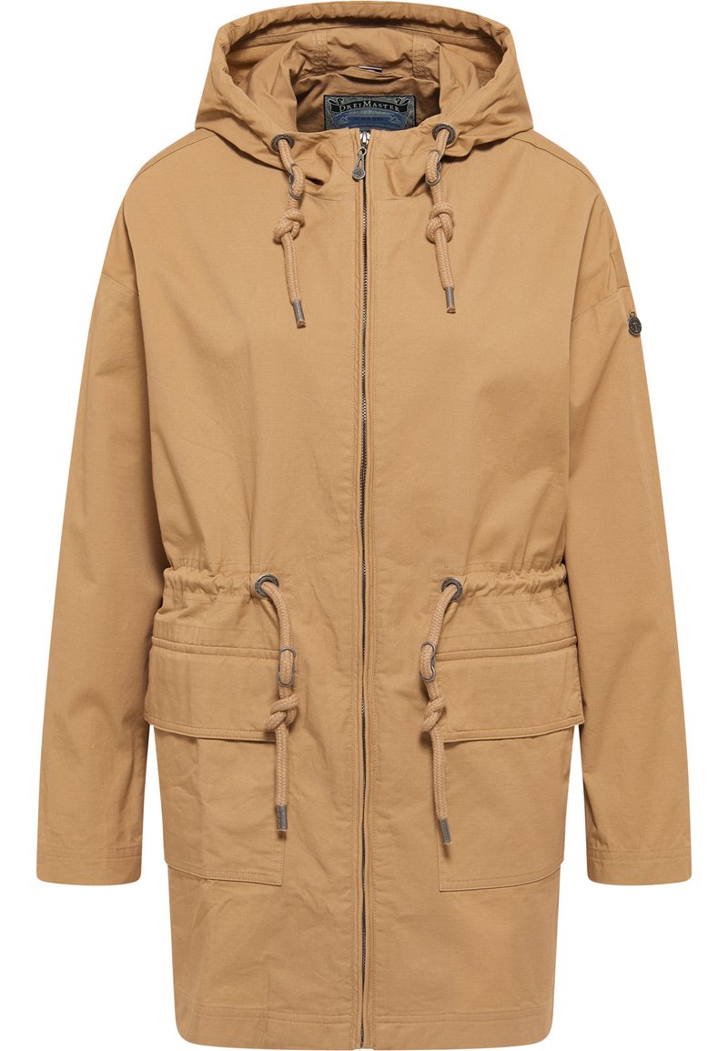 dreimaster Parka lichtbruin