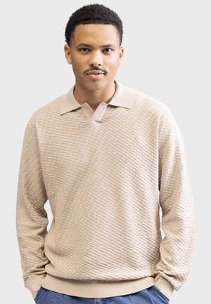 Redefined Rebel RAUL REGULAR FIT - Pulover - travertine