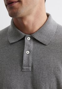 Marc O'Polo SET IN SLEEVE - Maglietta a manica lunga - graphite grey melange