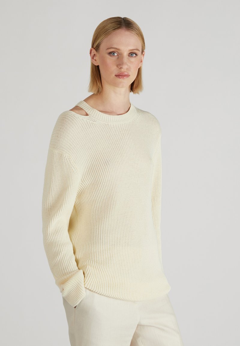 Slowear CREW NECK - ZANONE - Maglione - ivory