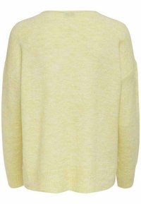 JDY ELANORA L/S NOOS - Pullover - pastel yellow