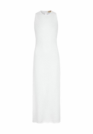 Falconeri, OPENWORK DIAMOND STITCH - Maxikleid - white