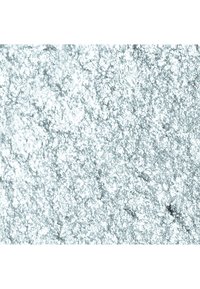 Nærbilde av glitrende sølvglittertekstur med tettpakkede, små reflekterende partikler.