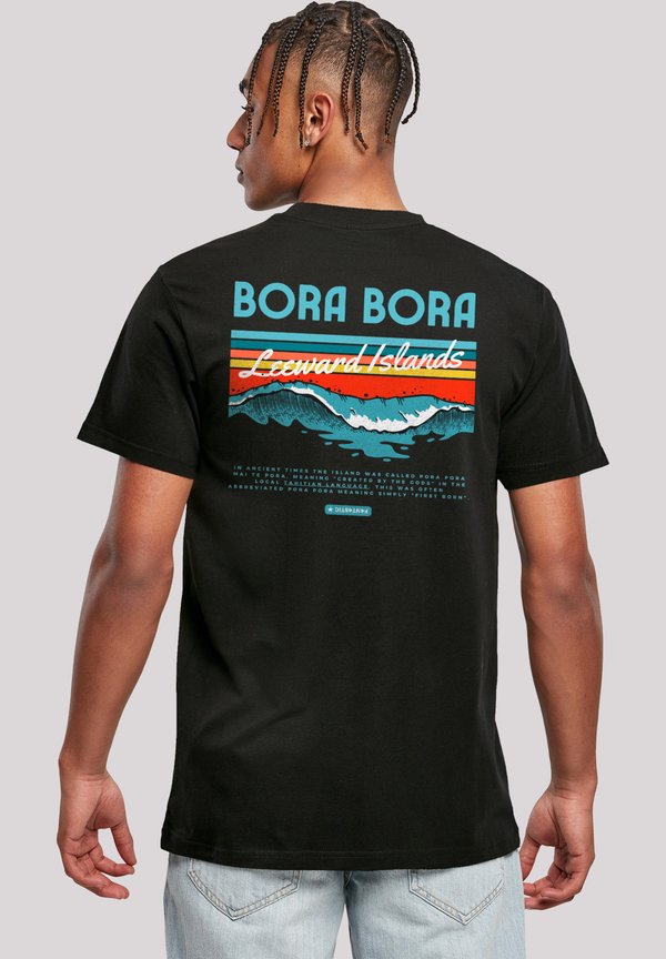 BORA BORA LEEWARDS ISLAND - T-Shirt print - schwarz