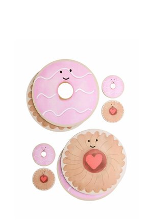 Next, SET OF 4 BISCUIT CORKBACK PLACEMATS AND COASTERS UNISEX - Bordskåner - pink