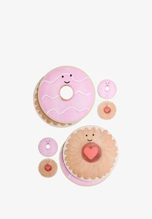Next, SET OF 4 BISCUIT CORKBACK PLACEMATS AND COASTERS UNISEX - Bordskåner - pink