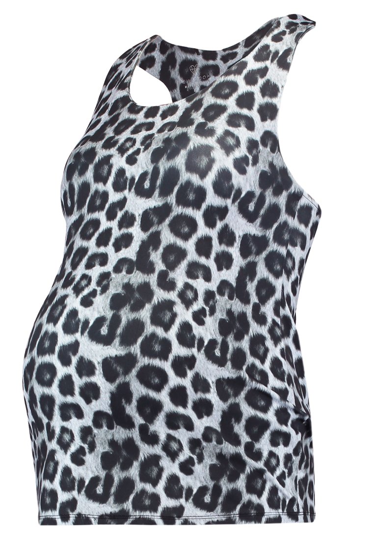New Look Maternity Top grijs