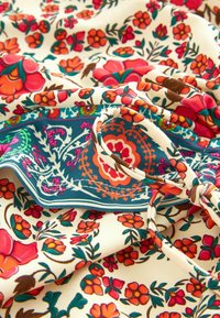 Next RUCHED SIDE SHAPE ENHANCING  - Kopalke - ecru pink paisley