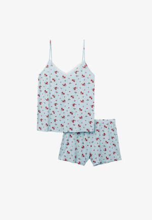 Tezenis, RIBBED - Conjunto de pijama - blue