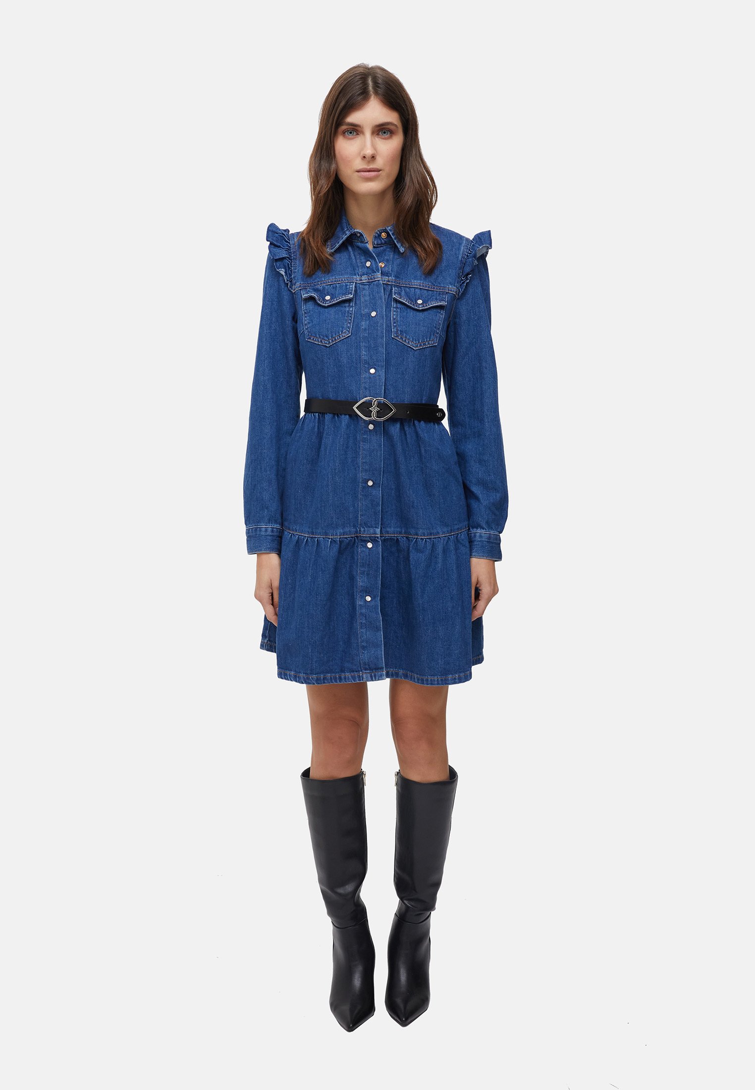 Motivi Vestito di jeans - blu - Zalando.it