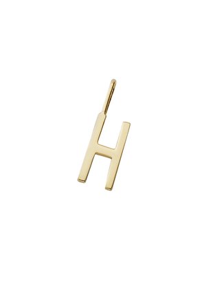 Design Letters LETTER CHARM 10MM A-Z 18K GOLD-PLATED - Pendentif - gold-coloured