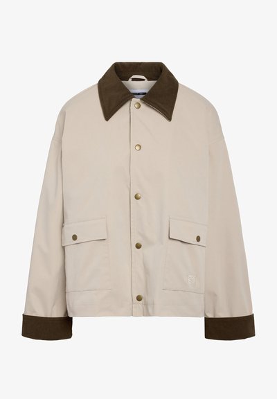 NMNORA COLLAR - Veste légère - silver