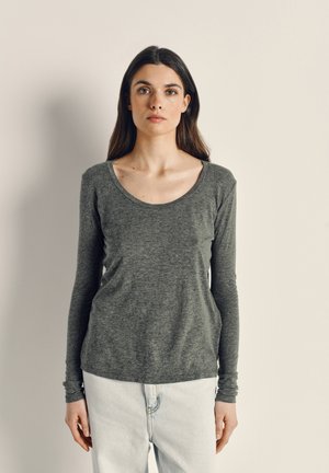 American Vintage JACKSONVILLE ROUND NECK LONG SLEEVE - Bluzka z długim rękawem