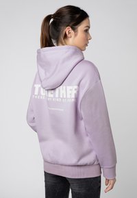 Sublevel - MIT BACKPRINT - Hoodie - light purple Thumbnail Image 1