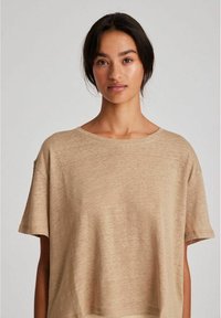 GAI+LISVA IVALO  TEE  - Paprasti marškinėliai - chinchilla
