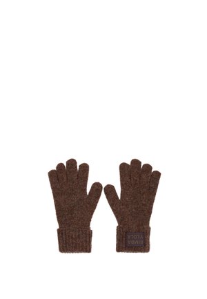 Guantes - marron oscuro