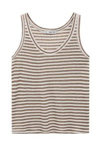 Mango LINI - Top - light brown