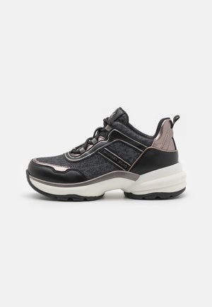 OLYMPIA UNISEX - Baskets basses - black/gunmetal