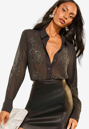 Lipsy LUXURY BEADED  - Camicia - black