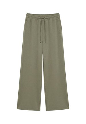 PULL&BEAR, WIDE-LEG - TRACKSUIT TROUSERS - Træningsbukser - khaki