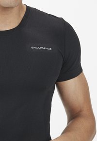 Endurance FUNKTIONS JARO M MELANGE SEAMLESS - T-shirt till träning -  dark grey melange