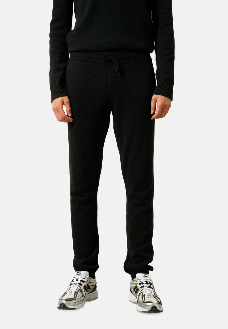 Authentic Cashmere BICHET JOGGING - Teplákové kalhoty - black
