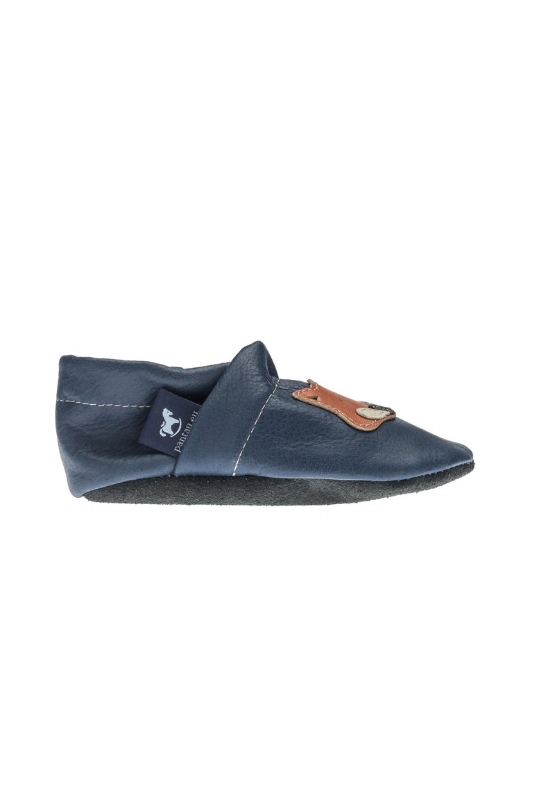 Kinder Sneaker | Pantau Krabbelschuh blau / orange/blau - VH73068 Kinder Sneaker | Pantau Krabbelschuh blau / orange/blau - VH73068