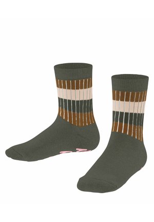 Esprit Multi Stripe Rib - Socken - military