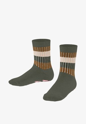 Esprit, Multi Stripe Rib - Socken - military