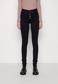 ONLY Tall - ONLROYAL FLY - Oprijete (skinny) kavbojke - black denim Miniaturna slika 1