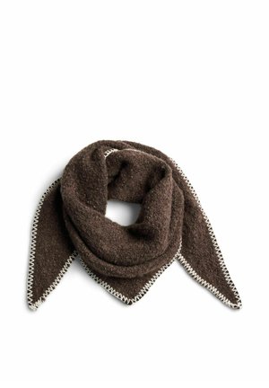 Pieces, PCPYRON MINI SCARF NOOS BC - Bufanda - hot fudge