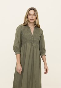 Odd Molly GARDEN - Freizeitkleid - smoggy green