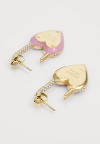 Guess ALL YOU NEED IS LOVE - Pendientes - gold-coloured/pink