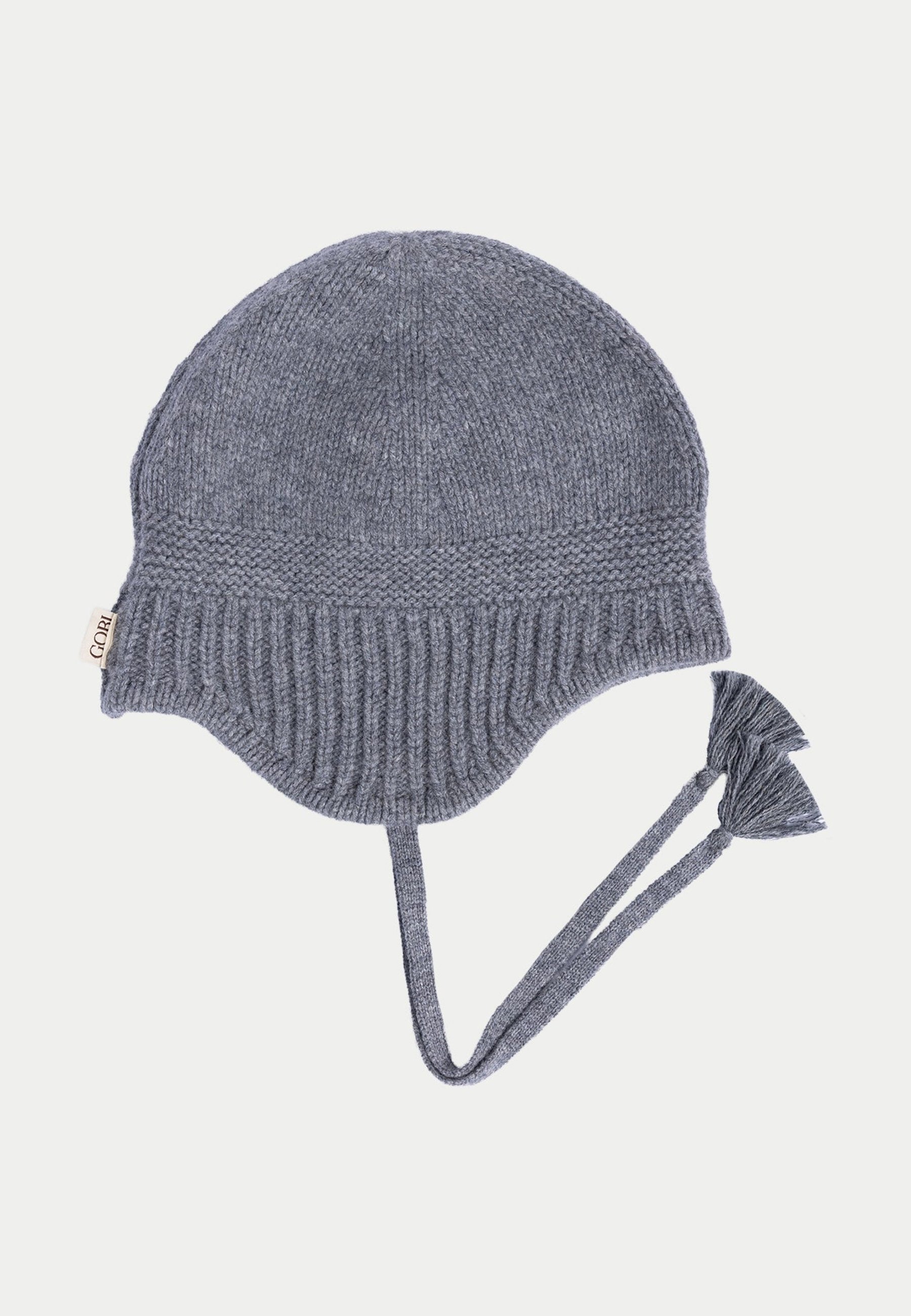 GOBI Cashmere ULTIMATE WARMTH TIE HAT - Beanie - dim gray/dark