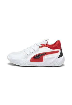 COURT RIDER CHAOS TEAM  - Basketballschuh - ash gray white black for all time red