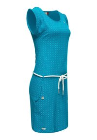 Ragwear TAG DOTS - Jerseykleid - hellgelb meliert
