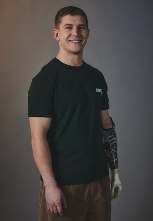 Pier One T-Shirt basic - dark green