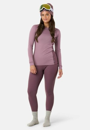 SET - Undershirt - dk. mauve pale mauve