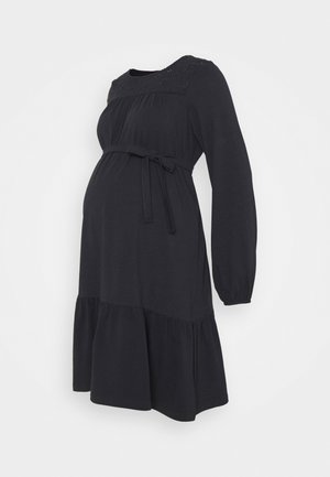 MLNESSA DRESS - Žerzejové šaty - dark navy