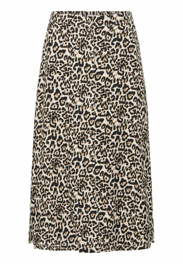 BYMFALAKKA - A-line skirt - rainy day leopard mix2