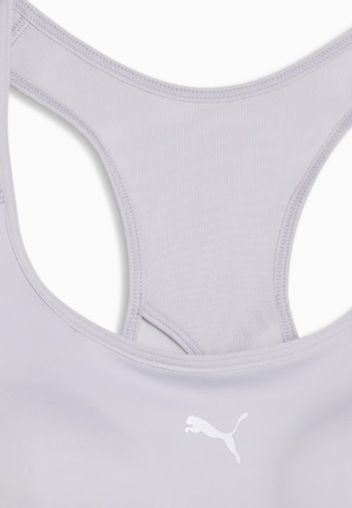 PUMA 4KEEPS RUN BRA - Medium support sports bra - vibrant silver — photo 6