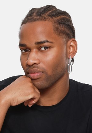 Earrings - silberfarben poliert