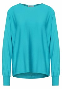 Street One Stickad tröja - light green