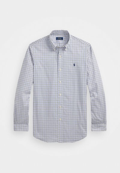 Polo Ralph Lauren CUSTOM FIT PLAID TWILL SHIRT - Πουκάμισο - blue
