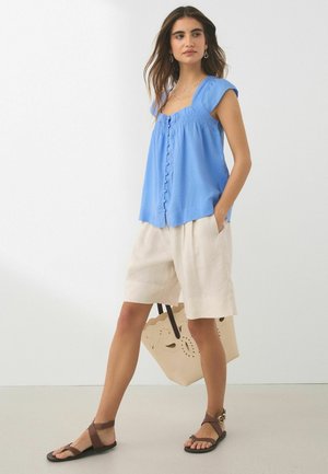 Next, 2 PACK - Blouse - two pack pastel blue  ecru floral