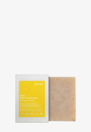 SÅPA PLASTIC BODY BAR - LEMONGRASS & HEMP - Soap bar - off white