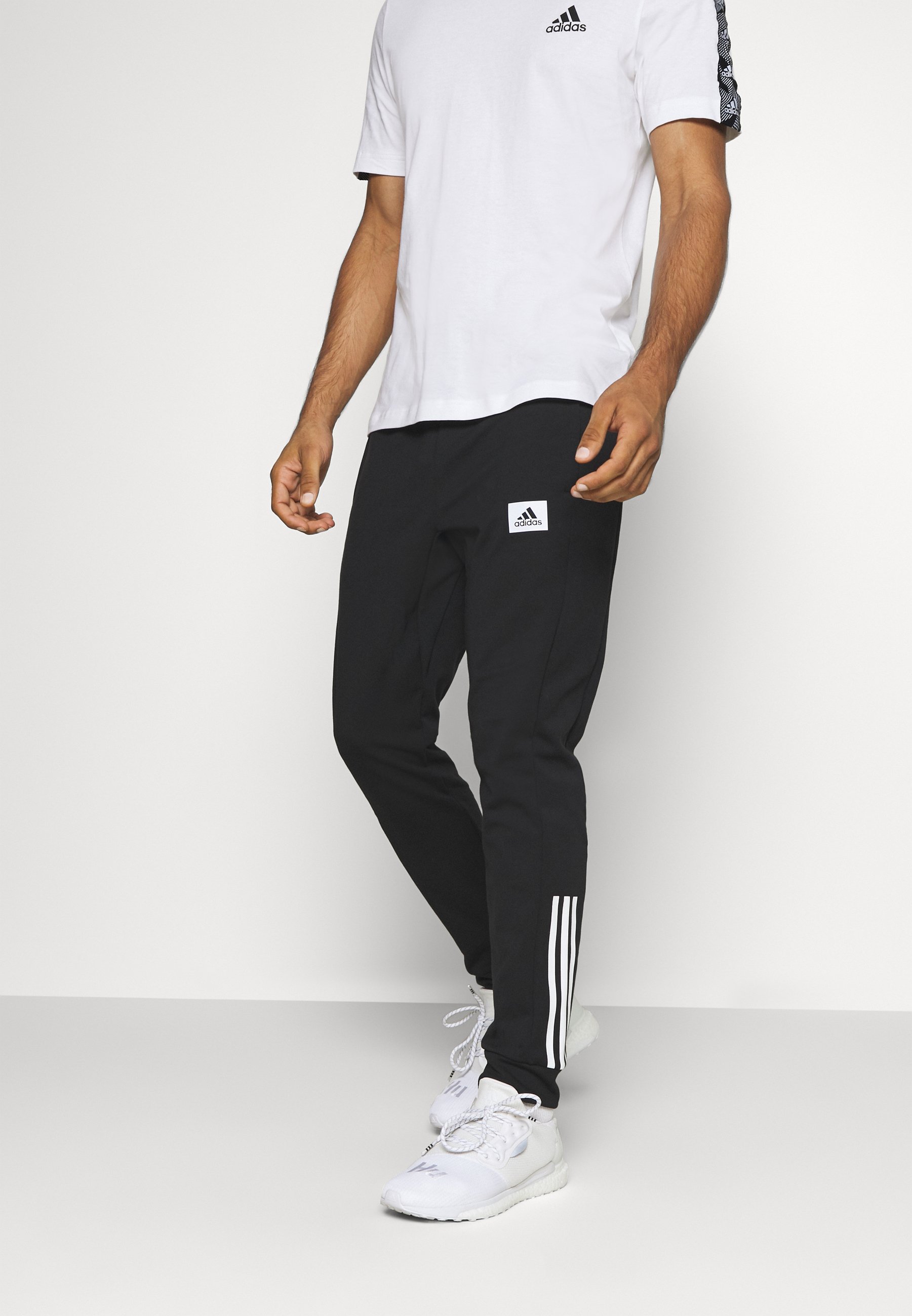 adidas slim fit tango tapered mens training tracksuit zip bottoms pants sports